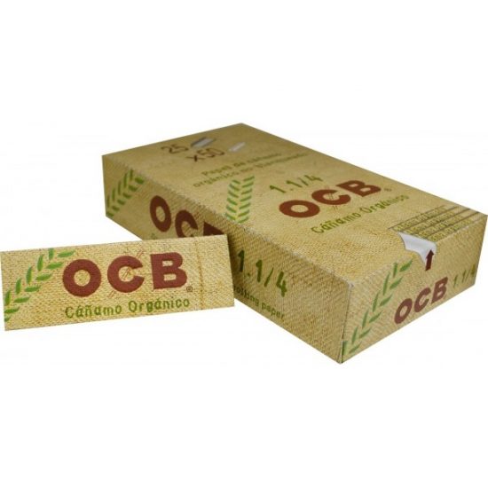 ocb-papelillo-organico-de-canamo-1-1-4-25u