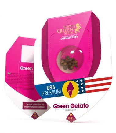 GREEN GELATO USA PREMIUM FEM X3 - ROYAL QUEEN SEEDS